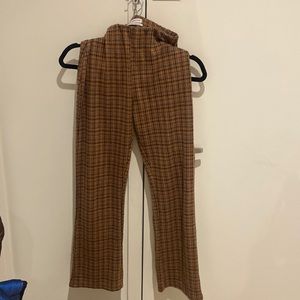 Plaid pants